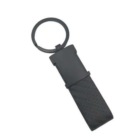 Metal Karbon Desen Anahtarlık PU513